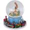 7.25" Musical Revolving House Christmas Snow Dome Décor